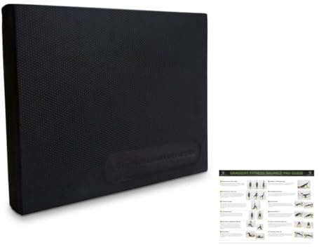 Gradient Fitness Balance Pad Foam Board Stability Cushion Exercise Trainer for Balance, Stretching, Physical Therapy, Mobility, Rehabilitation and Core Strength Training