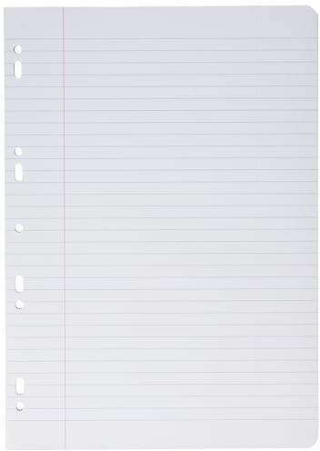 Clairefontaine 1742C - Packung Ringbucheinlagen mit 50 Blatt A4 (21x29,7cm), 90g, kariert, Rosa