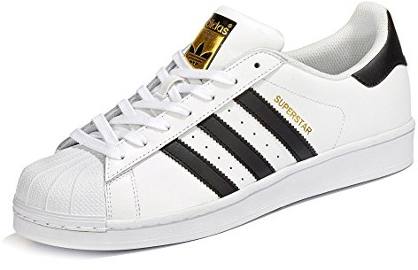 adidas Unisex Superstar Low-Top Sneakers, Legend White, 9 UK