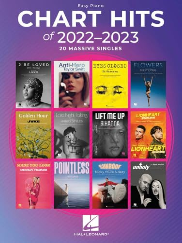 Chart Hits of 2022-2023 (Easy Piano).