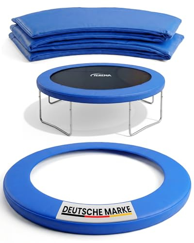 Trampolin Randabdeckung – Hochwertige Federabdeckung für Trampoline – Extra dick gepolstert – Trampolin Schutzrand UV-beständig – Umrandung Trampoline – Trampolinzubehör Ø 244 305 366 396 427 cm