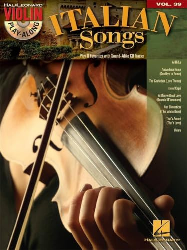 Violin Play-Along Volume 39: Italian Songs: Noten, CD für Violine, Akkordeon (Violin Play-along, 39, Band 39)