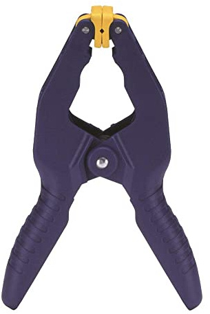 IRWIN Tools Quick-Grip Resin Spring Clamp, 2-inch (58200), Blue