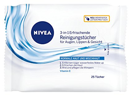 Nivea Visage Lingettes Démaquillant 25 Pièces