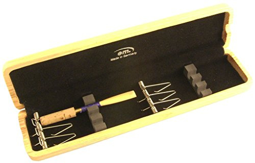 Oboe Rohretui für 6 Rohre, Federmechanik, schwarz