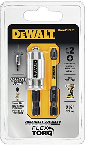 DEWALT Accessories DWA2PH2IR2S Phil #2 Bit/Sleeve (2 Pack)