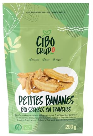 Chips de Plátano Deshidratado - 200g. Banana Chips Secados al Sol. Plátanos Orgánicos Ricos en Potasio. Para ser Consumido Como Snack.