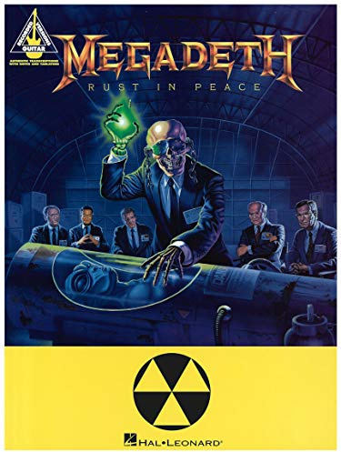 Megadeth - Rust in Peace | Guitar Tablature Songbook with Note-for-Note Transcriptions | Heavy Metal Sheet Music for Electric Guitar | Hal Leonard Guitar Recorded Versions Music Book for Practice