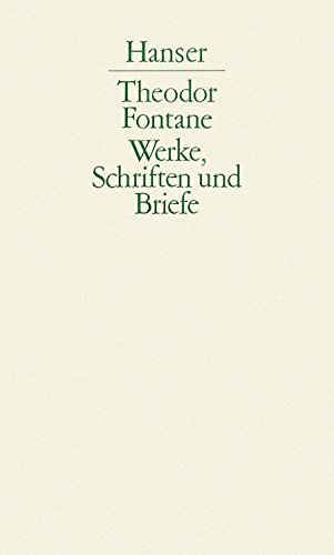 Werke, Schriften und Briefe, 20 Bde. in 4 Abt., Bd.1, Sämtliche Romane, Erzählungen, Gedichte, Nachgelassenes: 1. Abteilung, Band I