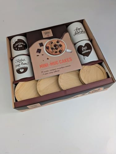 Mini-mugs cakes Nestlé: 20 recettes à préparer en quelques minutes + 4 mini-mugs collector