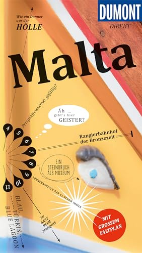 DUMONT direkt Reiseführer Malta: Mit großem Faltplan