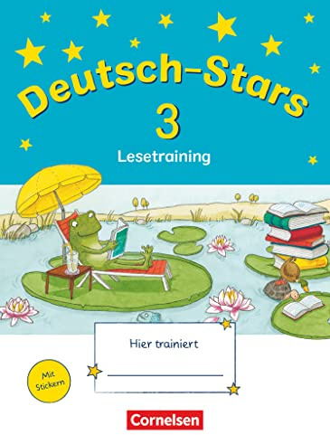 Deutsch-Stars - Allgemeine Ausgabe - 3. Schuljahr: Lesetraining - Übungsheft - Mit Lösungen
