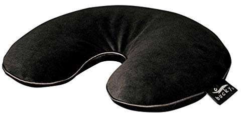 Bucky Utopia U-Shaped Neck Pillow, Black, One Size