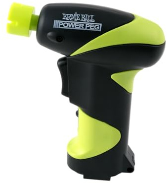 Ernie Ball, Power Peg, P04118, Avvolgicorde, verde/nero, 26,7 x 20,3 x 6,4 cm