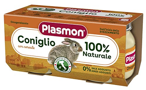 Plasmon Omogeneizzato Coniglio 2x80g