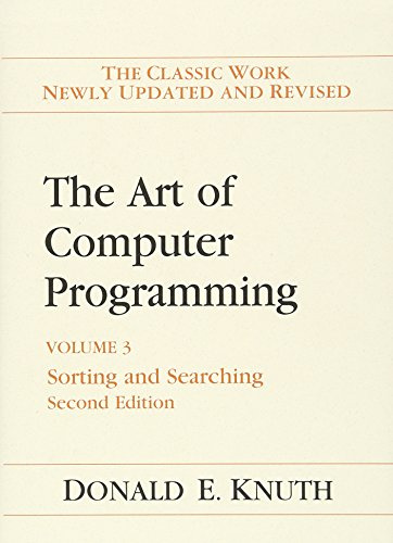 The Art of Computer Programming: Sorting and Searching: Sorting and Searching, Volume 3