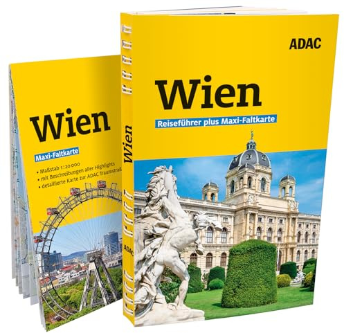 ADAC Reiseführer plus Wien: Mit Maxi-Faltkarte und praktischer Spiralbindung