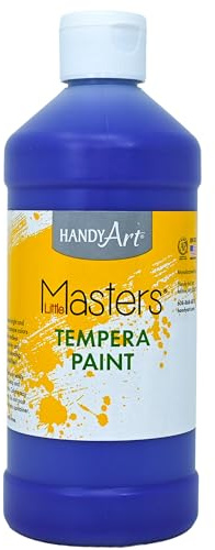 Handy Art Little Masters Tempera Paint, Violet, 16 oz Bottle, Made in USA