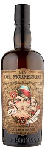 Del Professore - Gin Madame, 70 cl, Gin Artigianale dalle Note Agrumate e Speziate, 42,9% Vol