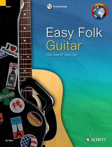 Easy Folk Guitar: 29 Traditional Pieces. Gitarre. (Schott World Music)