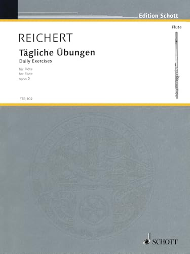 Tägliche Übungen: op. 5. Flöte. (Il Flauto traverso)
