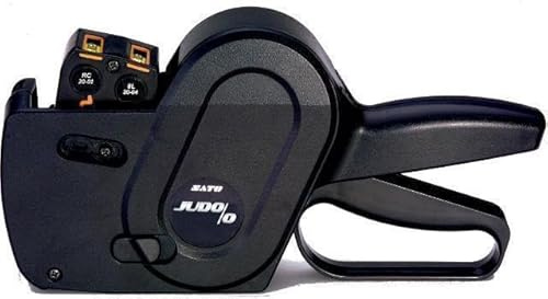 Handauszeichner Sato Judo FOOD 13 Texte + 8 Stellen für Etiketten 26 x 16mm + 5 Farbrollen + 39.600 Haftetiketten 26 x 16mm weiß