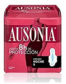 Ausonia Damenbinden mit Flügeln 9 unidades