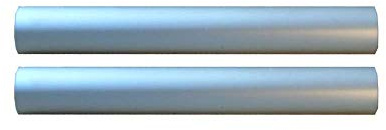 ALUBOX Traverses de fixation de boîte aux lettres, aluminium, 2 pièces