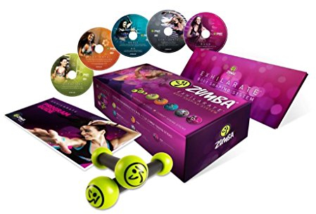 ZUMBA Fitness Exhilarate Body Shaping System DVD (Multi, Small)