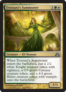 Magic: the Gathering - Trostani's Summoner - Dragon's Maze by Magic: the Gathering