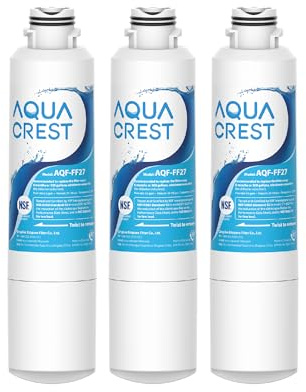 AQUA CREST Filtre Frigo Remplacement pour Samsung® DA29-00020B, 3 Pack | Compatible avec Samsung® DA29-00020B, Réfrigérateur HAF-CIN EXP DA29-00020A DA29-00019A DA97-08006 DA97-08043ABC