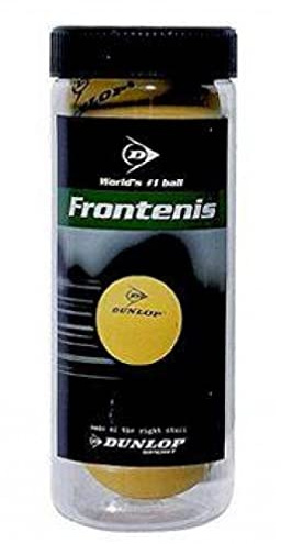 DUNLOP Frontenis - Pelotas de Bote, Color Amarillo