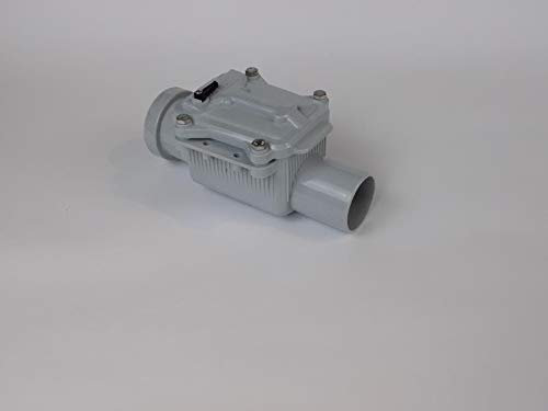 Backflow Valve DN 50 Filter Closure for HT Pipe