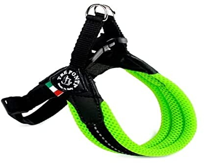Pettorina Rete Fluo Sottopancia Chius.Plast. Mis. 2.5 Verde