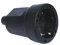 Silver Electronics 9231 Clavija Hembra, Negro
