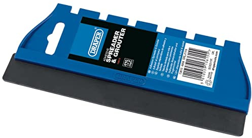 Draper 175mm Adhesive Spreader and Grouter | Patio Grout | Grouting Tool | Floor Tile Adhesive | Glue Spreader | Hand Tool Filler | 13615