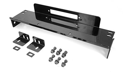 Rugged Ridge | Winch Mounting Plate, Raised | 11238.13 | Fits 1976-1986 Jeep CJ