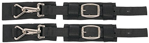 Harry's Horse Set dubbele snelsluitingen voor winterdekens, Farbe:schwarz