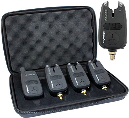 Angel-Berger Funk Bissanzeiger Set 3er Set Angelbissanzeiger Karpfenangeln