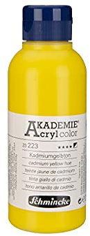 Schmincke AKADEMIE Acryl color Kadmiumgelbton 250 ml, 23 223 027