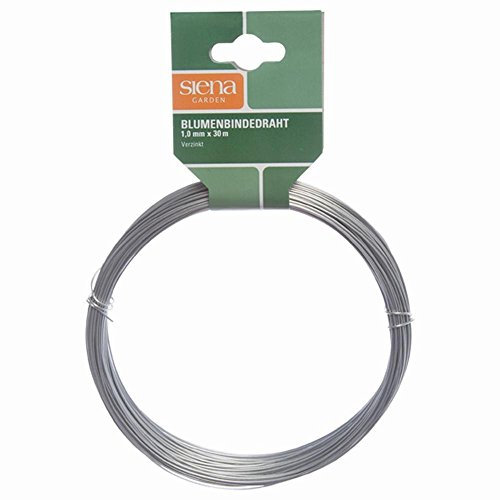 Star 61236160 Blumenbindedraht 1,0x30 m verzinkt