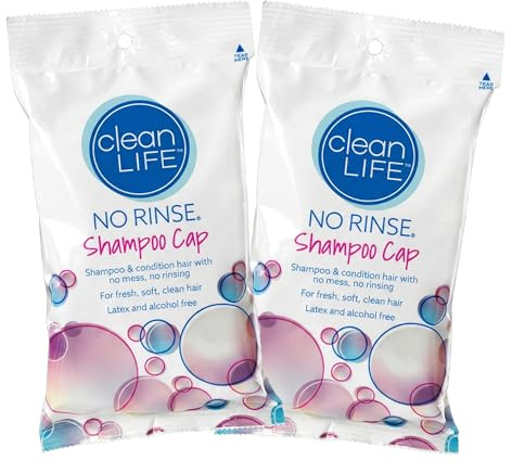 No Rinse Shampoo Cap 1 ea (förpackning med 2)