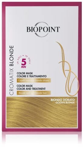 Biopoint Cromatix - Color Mask, Maschera Colorante per Capelli Senza Ammoniaca, Azione Nutriente e Ravvivante, Intensifica il Colore e Dona Brillantezza, 30 ml