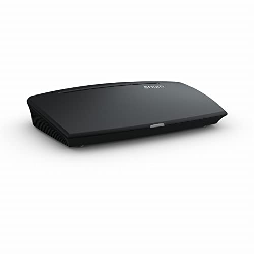 Snom M300 IP DECT station de base cellulaire unique, jusqu'à 300 m jusqu'à 20 combinés, jusqu'à 5 appels simultanés par station de base, Noir, 00003986