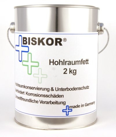 Biskor® Hohlraumfett 2kg Korrosionsschutzfett Hohlraumkonservierung Unterbodenschutz
