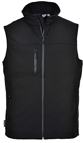 Portwest TK51 Softshell Bodywarmer (3L), Svart, Storlek XL