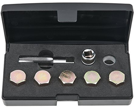 KS Tools 150.4920 Ölablassschrauben-Gewindereparatur-Satz, 12-tlg. M14 x 1,5