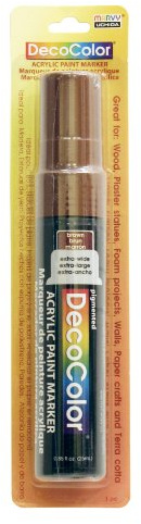 Uchida of America 15 MM Decocolor Acrylic Marker, Brown