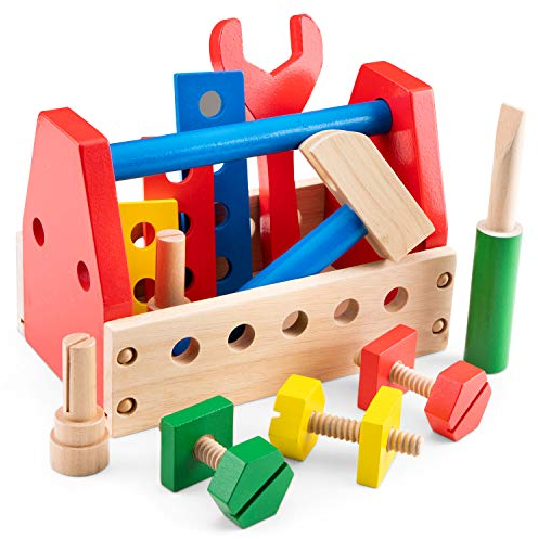 New Classic Toys boîte à outils Jeu d’Imitation Éducative pour Enfants