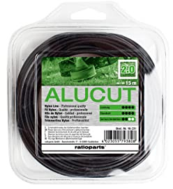 Mähfaden ALUCUT 2,0mm 15m Trimmerfaden 4-Kant Nylonfaden